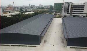 Powder Steel Structure Logistics Warehouse