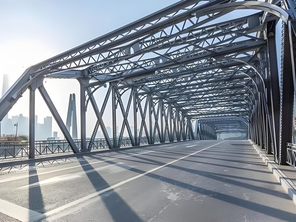 Powder Coated Steel Bridge Structure